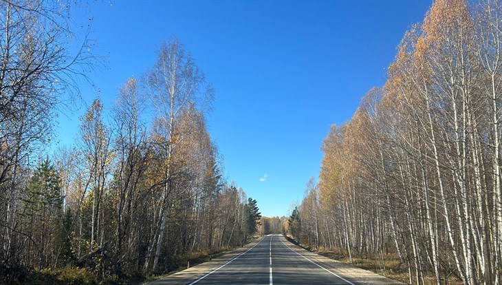 По национальному проекту отремонтирован участок дороги Богашёво-Петухово Админис