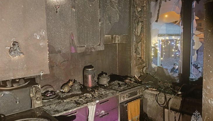Семь взрослых и двое детей спасены при пожаре в томском Светлом