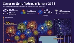 Каким будет салют на День Победы в Томске в 2025 году