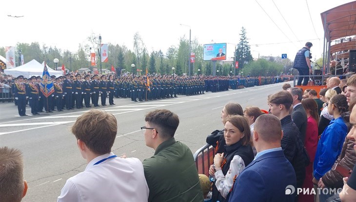 Мазур открыл митинг в честь 80-летия Победы в Великой Отечественной