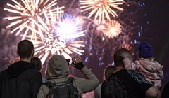 Залпы над Томском: как прошел салют на 80-летие Победы. Фото