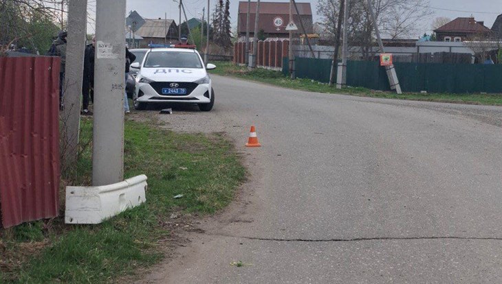 Девочка-подросток на питбайке наехала на мальчика в томском селе