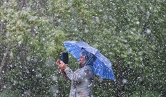 Такой сибирский май: снежные пейзажи Томска в преддверии лета