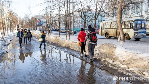 Теплая погода сохранится в Томске во вторник, возможен дождь