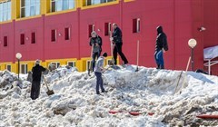 Томский бизнес подключился к уборке снега с городских улиц