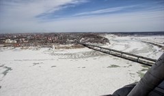 Подвижки льда начались на Томи в районе Кемерово