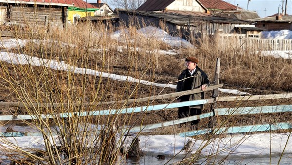 Число домов, подтопленных талыми водами в Томске, выросло до 39