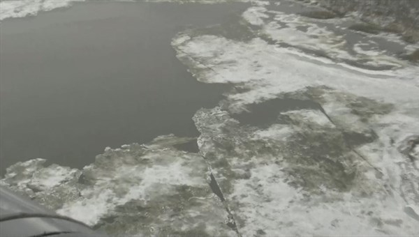 Ледоход на Оби начался в самом северном районе Томской области