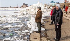 Уровень воды в Томи незначительно понизился в Томске