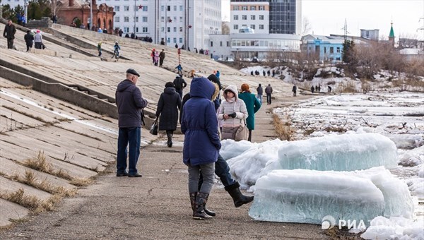 Гидролог: ожидаемая дата ледохода на Томи в черте Томска – 15 апреля