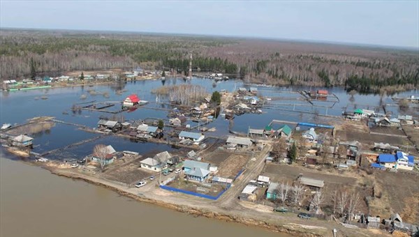 Реки в Томской области подтопили 340 придомовых участков
