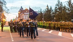 Генеральная репетиция парада Победы прошла в Томске