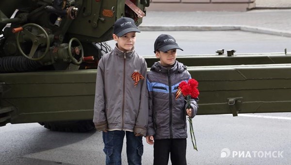 Как празднуют в Томске День Победы. Онлайн-репортаж