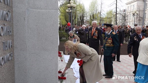 Мемориал героям войны у корпуса №2 ТПУ открыт в Томске