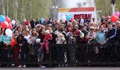 Торжественный митинг в честь Дня Победы начался в Томске