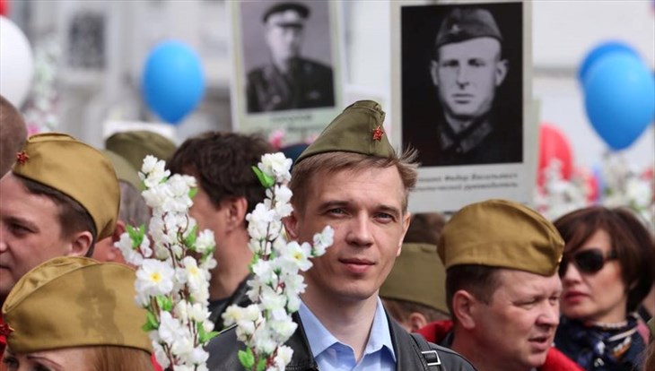 Координатор: в Бессмертный полк встало больше томичей, чем ожидалось