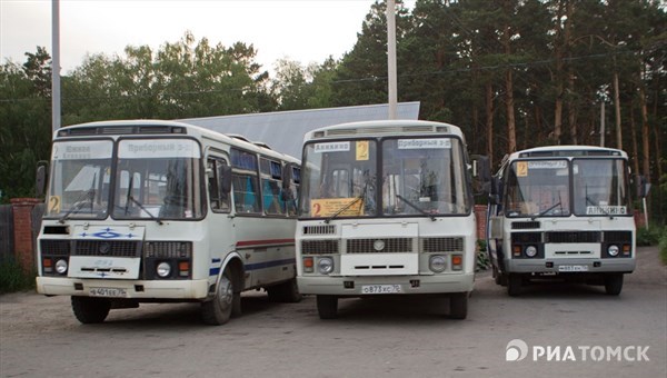 Избирком требует убрать незаконную рекламу партий из маршруток Томска