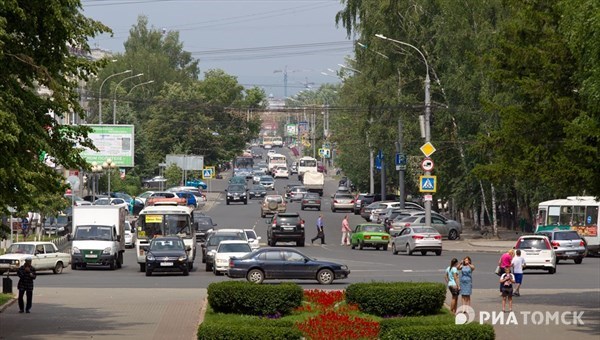Движение транспорта будет ограничено в центре Томска в День ВДВ