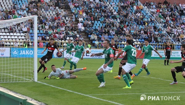 Томь разгромила Спартак-2 в матче первенства ФНЛ со счетом 4:1