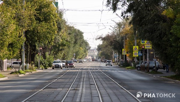 Движение трамваев в центре Томска может быть частично закрыто на месяц