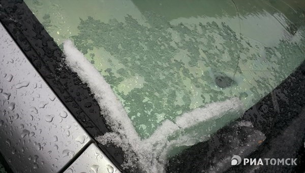 Зима не за горами: первый снег пошел в Томске