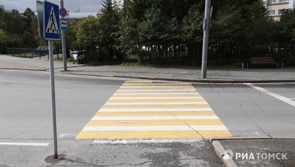 Томские власти направят 1,6 млн руб на новые дорожные знаки и разметку