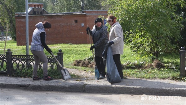 Мэр: общегородские субботники пройдут в Томске 24 сентября и 8 октября