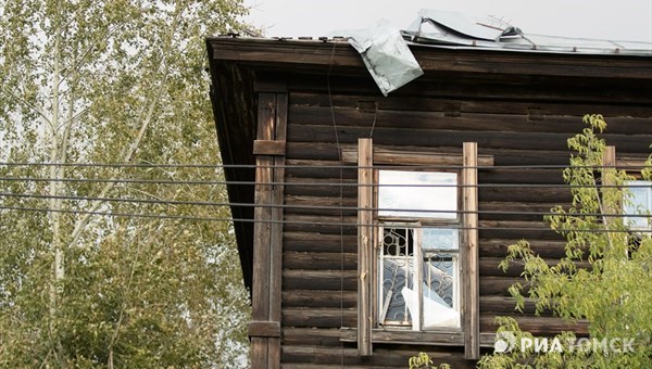 Дом на Ленина, 25/1 в Томске восстановят по программе Дом за рубль