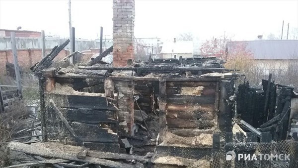 СК: пожар в Томске, где погибли 3 детей, случился из-за обогревателя