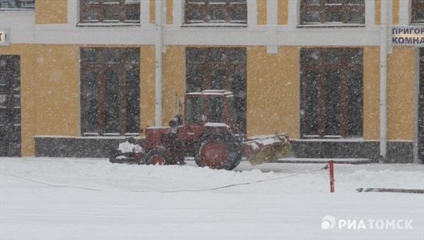 Мэрия намерена выделить еще 25 млн руб на уборку Томска при снегопадах
