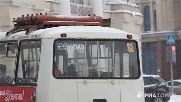 Новый перевозчик будет работать на автобусах №8/9 в Томске с 2018г