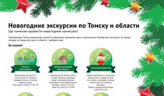 Путешествие по Томску и области: где пройдут новогодние экскурсии