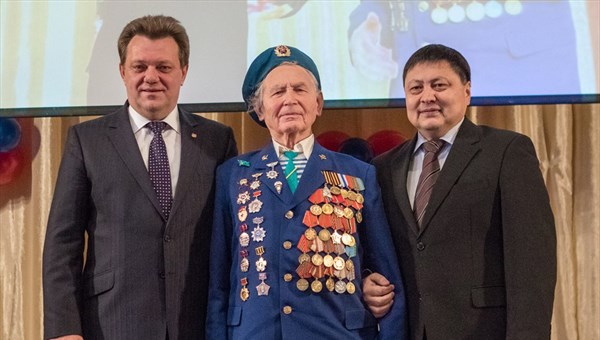 Томский ветеран Федор Бондаренко отметил 90-летие