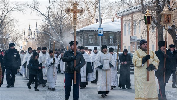 Епархия проведет в центре Томска митинг-молебен в поддержку властей