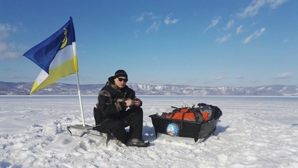Путешествие в одиночку: томич пройдет более 600 км по льду Байкала