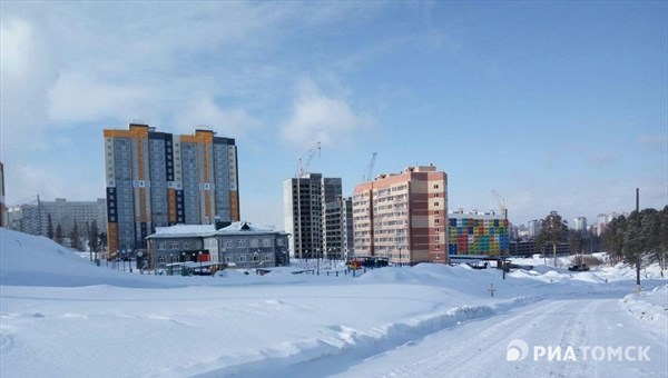 Поликлиника строится в Солнечной долине в Томске на условиях ГЧП