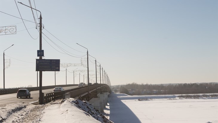 Мэрия: дефект на Коммунальном мосту через Томь в Томске устранен