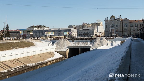 Искусственная ель заменит живую на площадке у 1000 мелочей в Томске