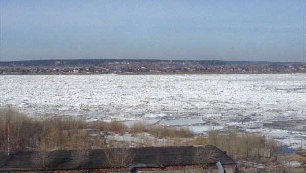 МЧС: ледоход на Томи начался в черте Томска