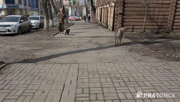 Улицу Гагарина в Томске закроют для машин из-за коммунальных работ
