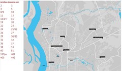 Утвержденная новая транспортная схема Томска