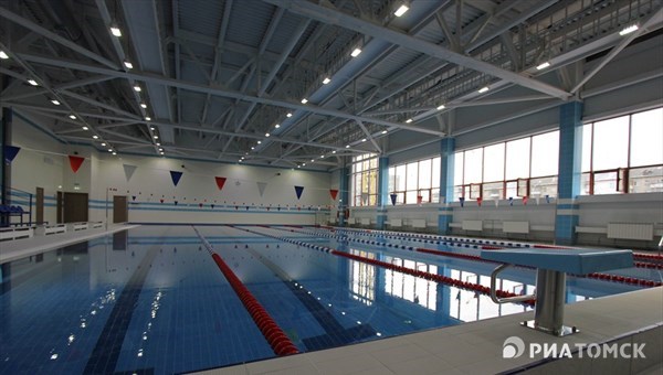 Спортивный комплекс Олимпия с 2 бассейнами открылся в Северске