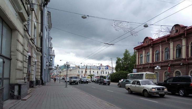 Дождь и сильный ветер ожидаются в Томске в воскресенье