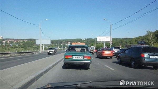 ГАИ Томска ограничила скорость на Балтийской и Осенней до 40 км/ч