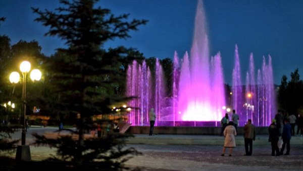 Музыкальный фонтан в Томске заговорит голосом Левитана в День Победы