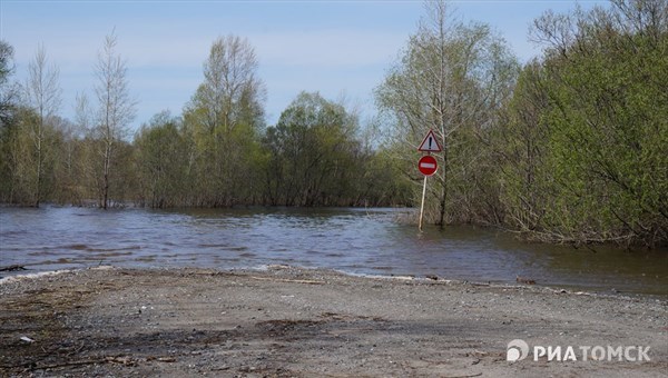 Вторая волна паводка в Томской области ожидается с конца мая