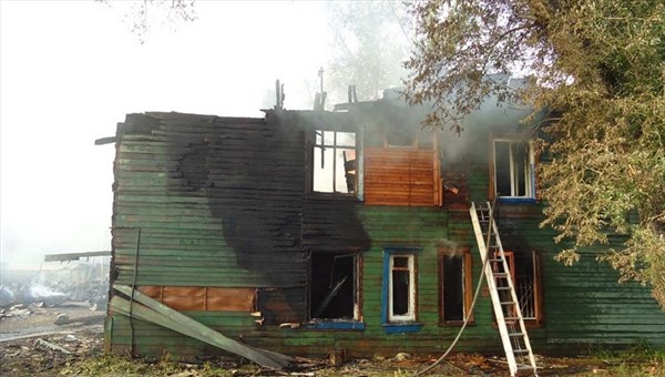 Кляйн и Хоркин спасли из пожара жильцов дома на Шегарском в Томске