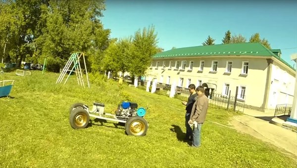 Created in TPU agrorobot will be able to plough and mow grass
