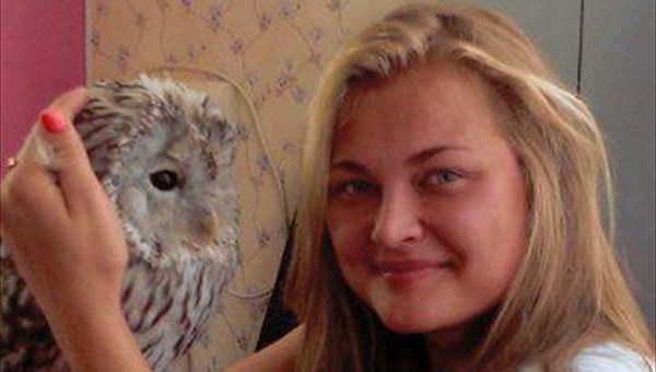 Сова-беглянка нашлась на балконе дома на Алтайской в Томске