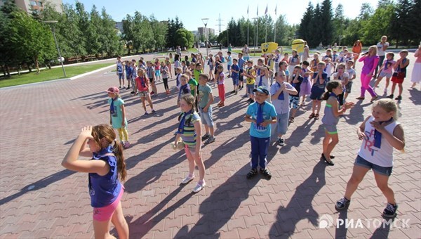 Организация детского отдыха и оздоровления в Томской области в 2017г